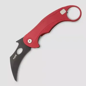 Нож Lion Steel L.E.One MID - с клинком из стали порошковая сталь Böhler M390 Microclean®, рукоять алюминиевый сплав ERGAL L/LE2 RB