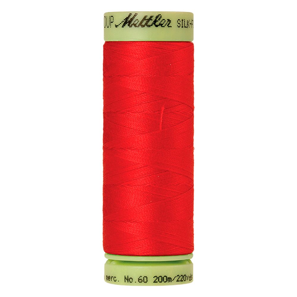 Нитки хлопковые Mettler Silk-Finish Cotton 60 (200 м), 5 кат. | цв. 0510
