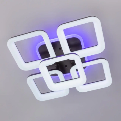 Citilux Паркер Смарт CL225A255E RGB Умная люстра Венге