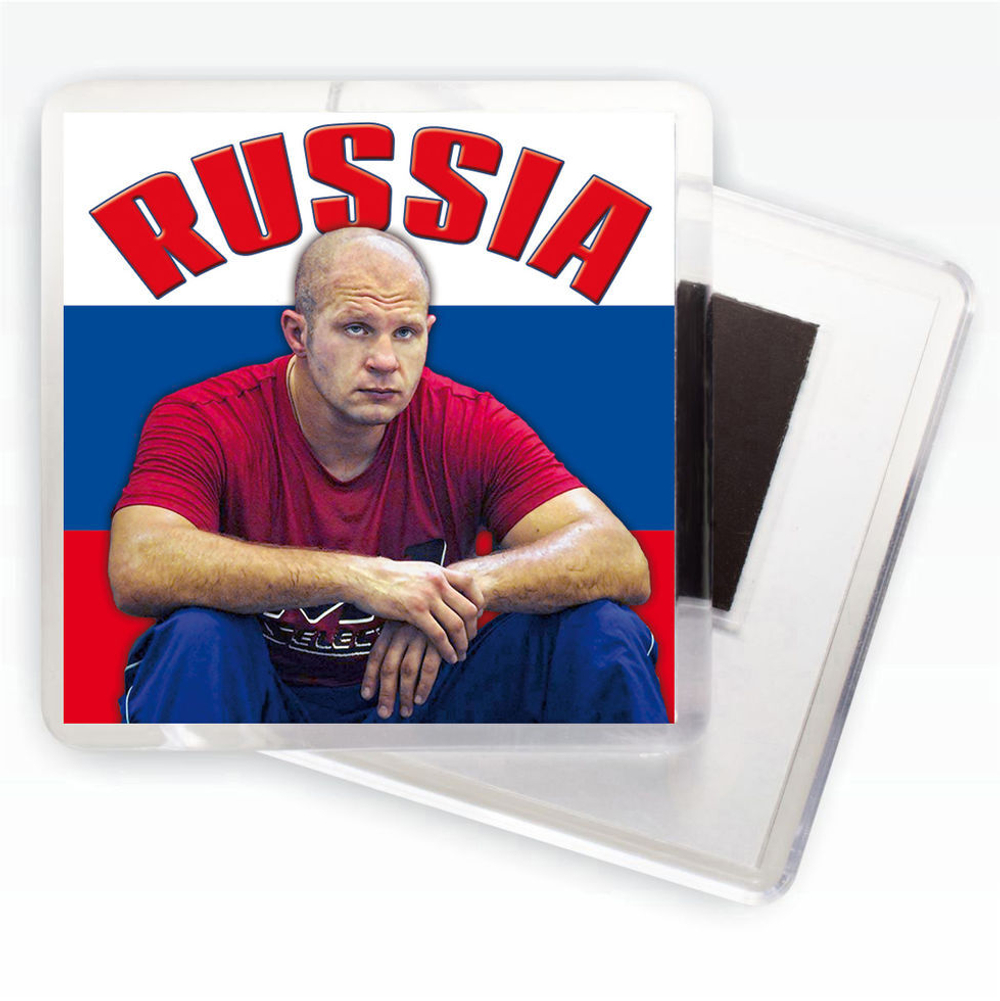 Магнитик с Емельяненко "Russia"