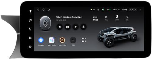 Магнитола для Mercedes-Benz C-класс (W204) 2011-2014 NTG 4.5/4.7 - Teyes LUX ONE монитор 12.3", Android 10, Быстрая, CarPlay, 4G SIM-слот