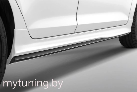 Накладки на пороги QUANT для Hyundai Solaris II