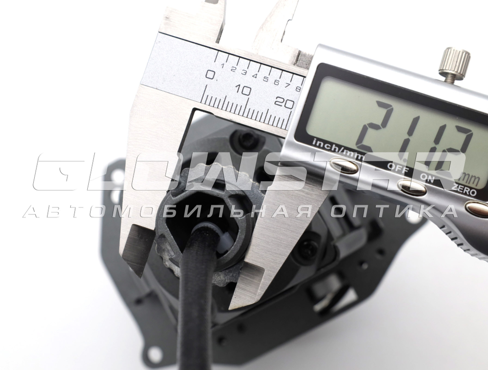 Билед модули Sariti S7 3.0 дюйма, 2 чипа, 5500К, 12V, 49W/58W, крепление 3R и съемное гаечное (комплект, 2шт)