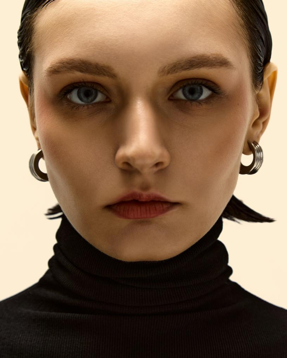 Серьги-кольца STEALING BEAUTY — Caviar Jewellery, серебро, фото 3