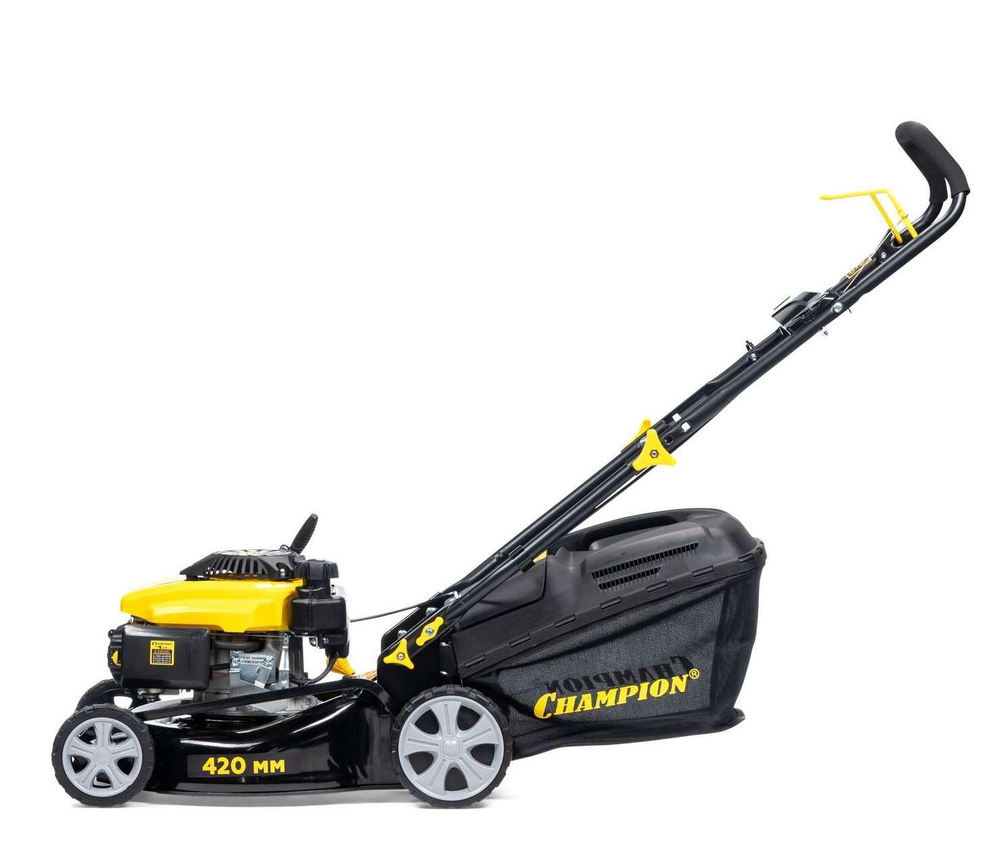 Газонокосилка CHAMPION LM4215 (1,5кВт 420мм 40л 25-70мм 1рычаг/8, 20,7кг)