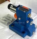 DBW30B2-5X/100CG24N9K4 - Предохранительный клапан Ду32 с давлением настройки до 100 бар, управление - X и Y - внутренние с разгрузкой B = открыт с электроуправлением G24