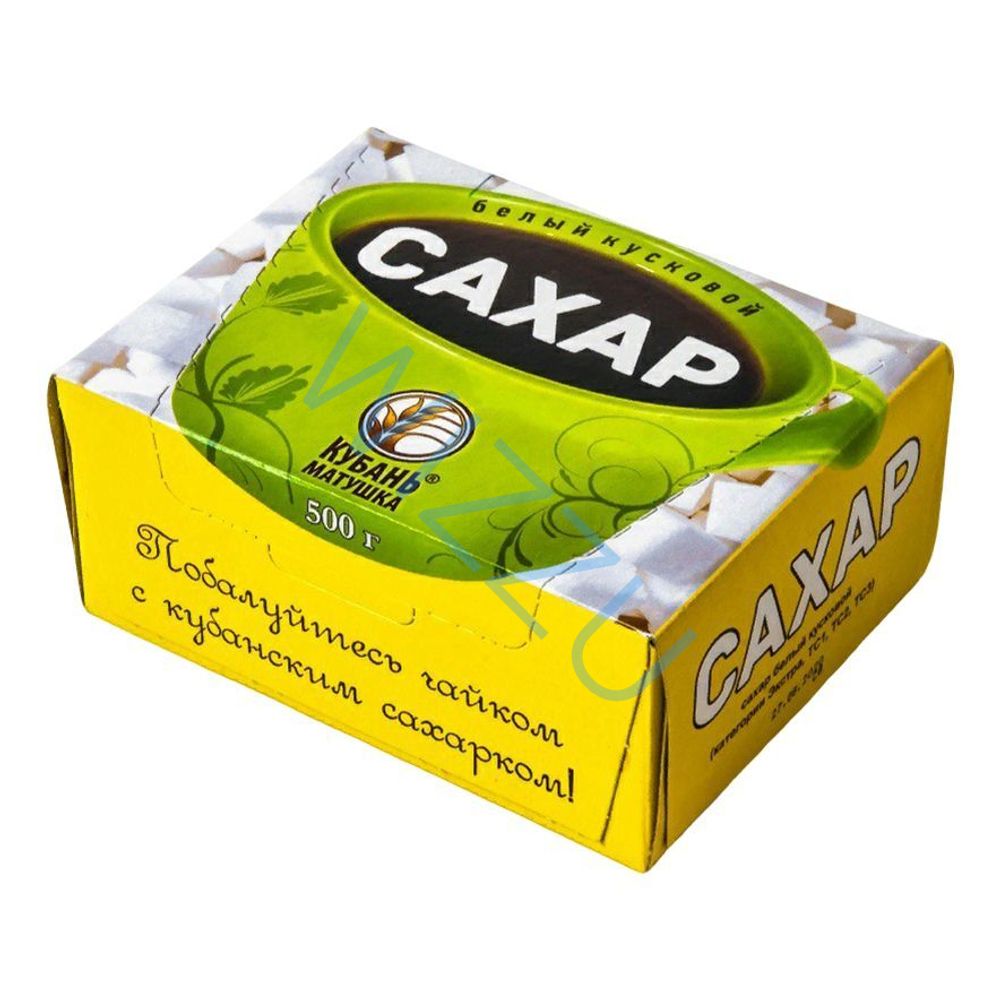 Сахар Кубань матушка в кубиках 500 гр карт/уп