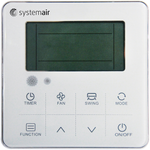 Сплит-система кондиционер напольно-потолочный Systemair SIMPLE CEILING 48 HP R на 140 м²