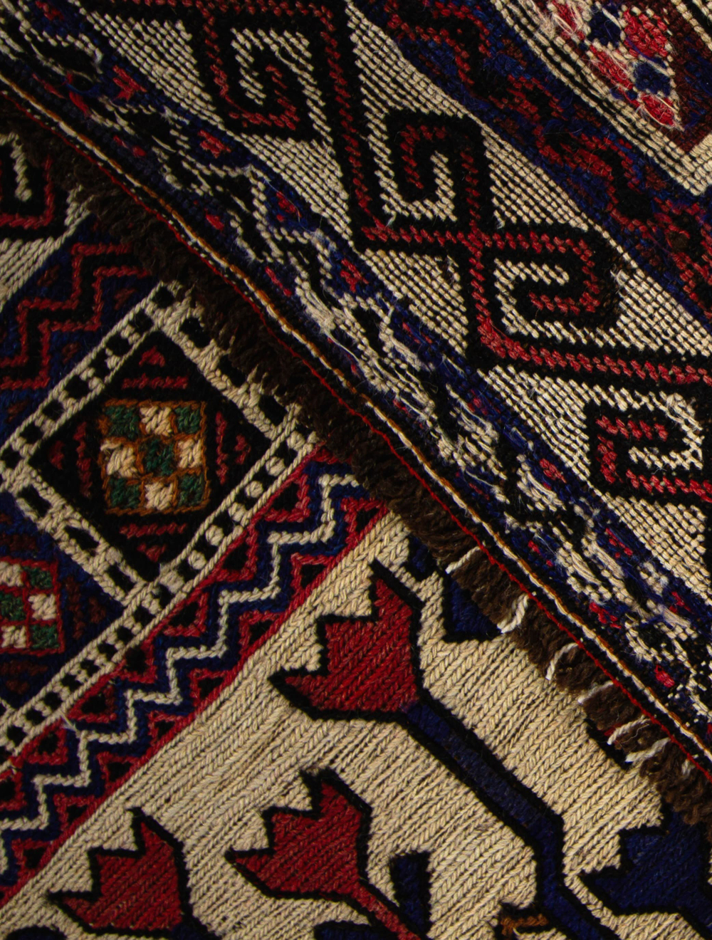 Afghan Kiilim Vintage 125 x 185 см