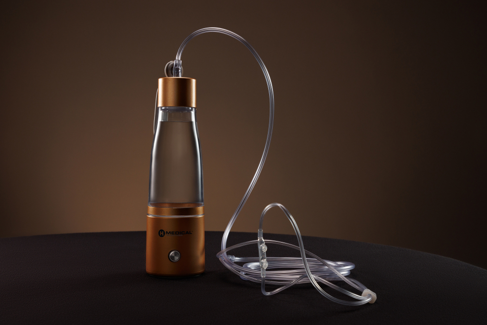 Портативный аппарат с функцией водородных ингаляций: 3 в 1 (ENHEL SMART BOTTLE 3-IN-1) (розовый)