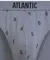 Мужские трусы (3шт) слипы спорт Atlantic 3MP-210, хлопок, деним + темно-синий + темно-серый