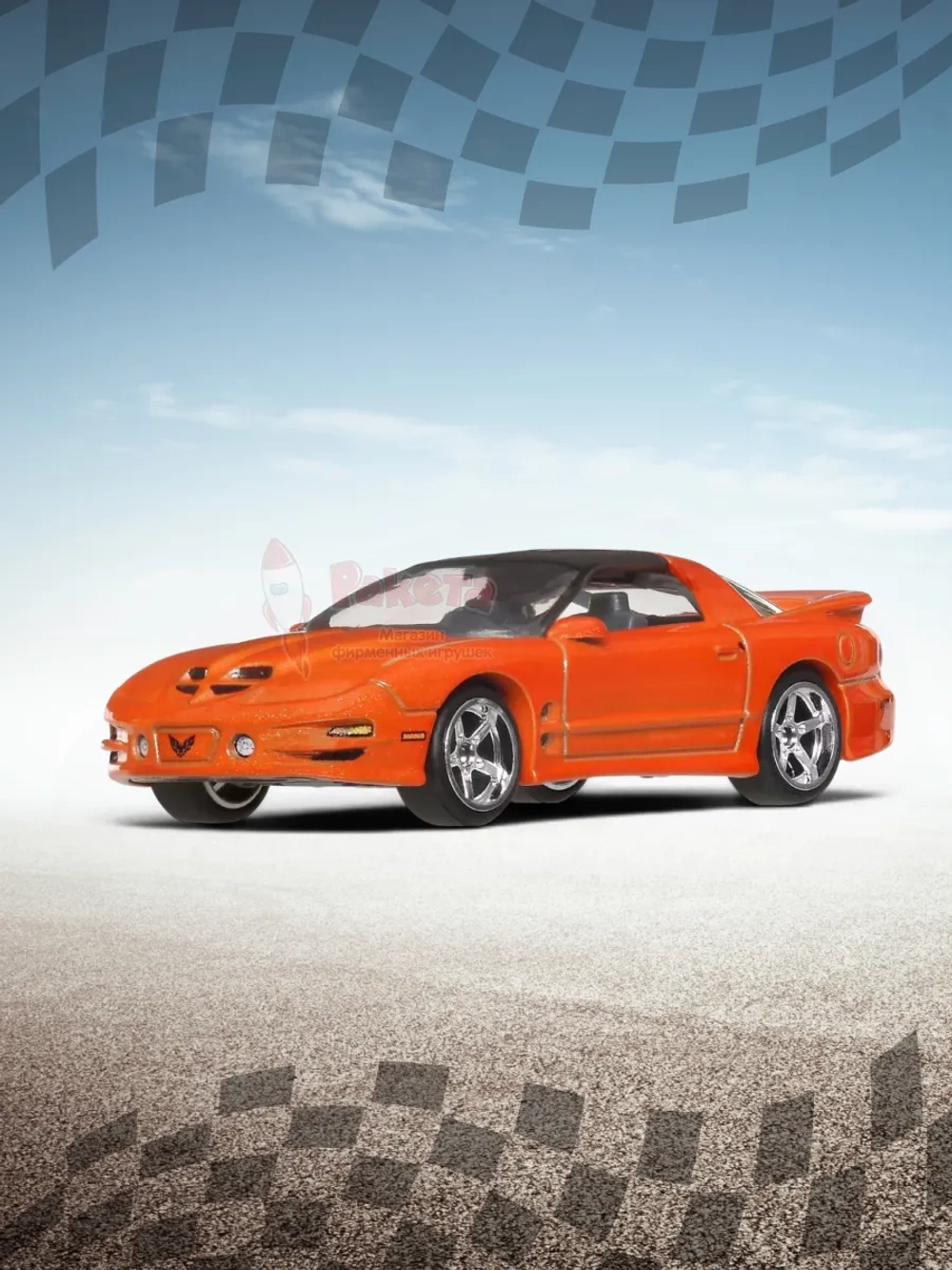 Машинка Хот Вилс Премиум 2002 Pontiac Firebird GJT68 JHW17