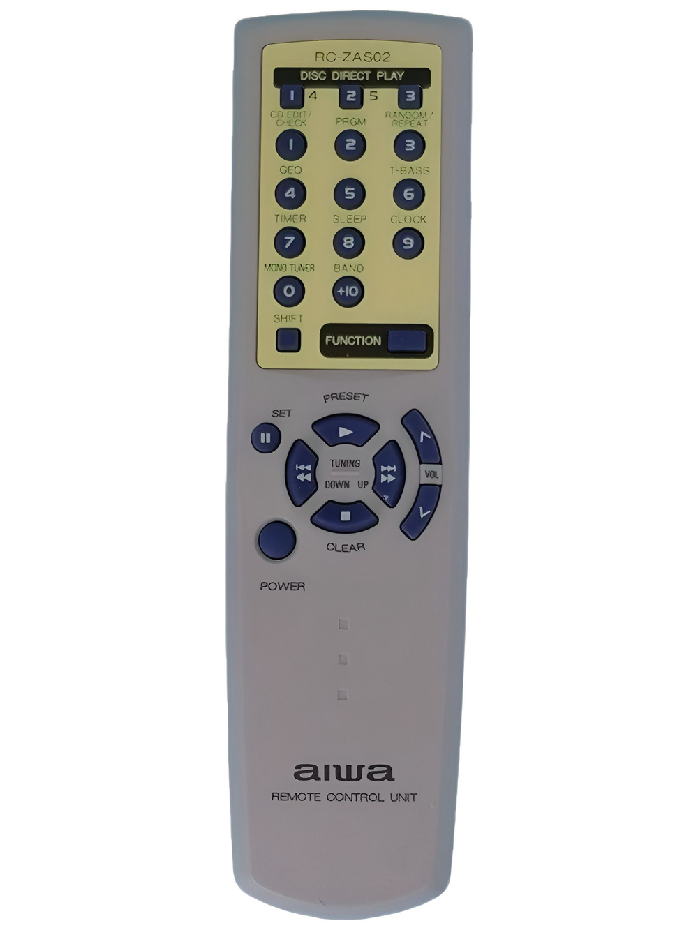 Пульт для Aiwa RC-ZAS02