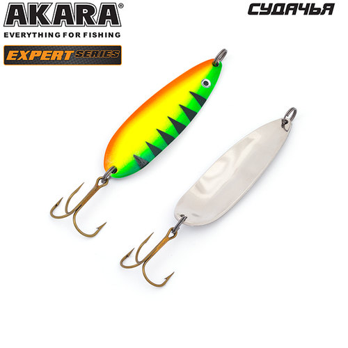 Блесна колебалка Akara Expert Судачья 60 мм 9 гр. 6/SIL