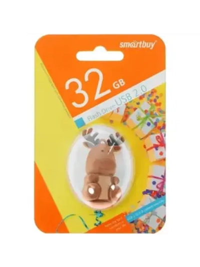 Память USB Flash 32 ГБ Wild Series Moose SB32GBMoose BROWN