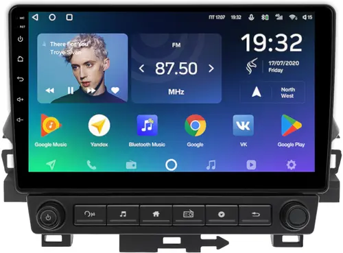 Магнитола для Mitsubishi Eclipse Cross (взамен ШГУ-планшета с крутилками) - Teyes SPRO+ монитор 10" IPS на Android 10, Быстрая, 4G SIM-слот