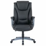 Кресло BRABIX PREMIUM "Gladiator EX-552", натуральная кожа, черное, 532939