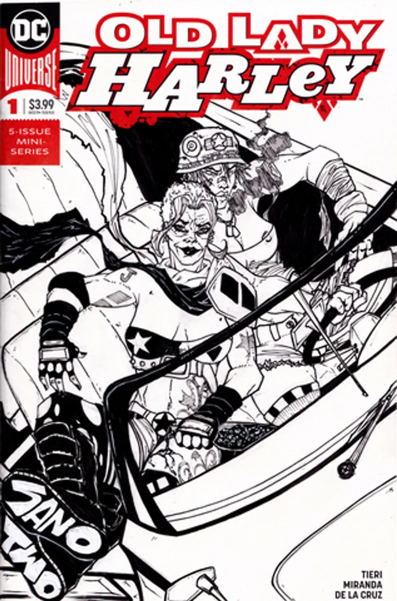 Old Lady Harley #1 (Cover 28oi) (Sano Two)
