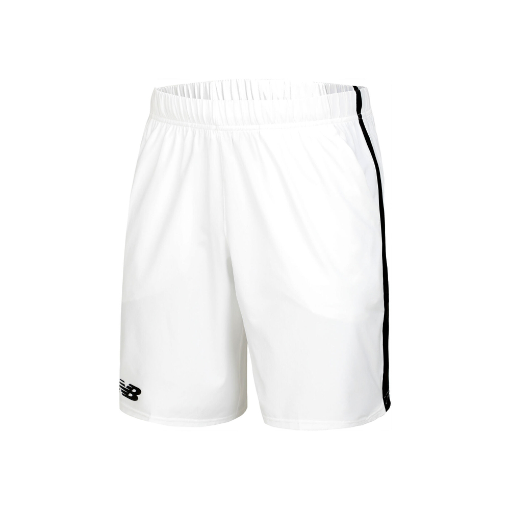 Мужские теннисные шорты New Balance Tournament 9in Shorts Men - White