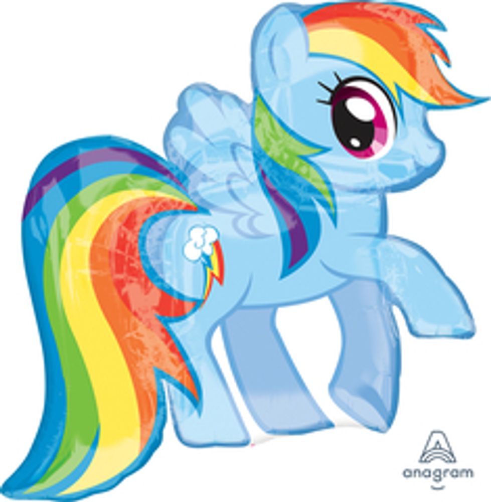 А ФИГУРА/P38 My Little Pony радужная