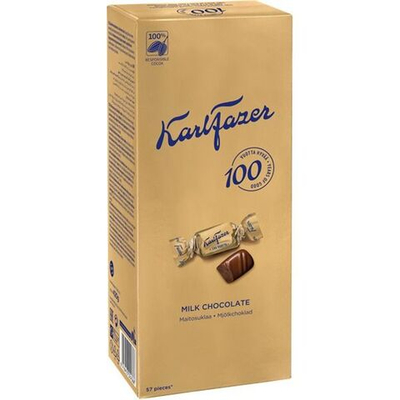 Конфеты Karl Fazer Milk Chocolate 420 г  (Из  Финляндии)