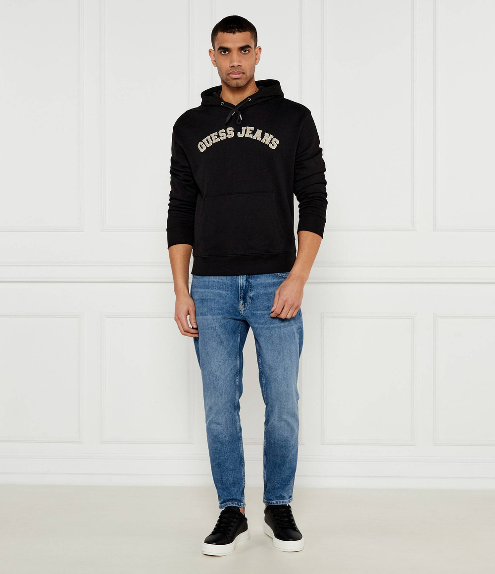 Худые COLLEGIATE Guess Jeans - черный(M5RQ44 KCPR1)