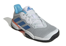 детские Кроссовки теннисные Adidas Barricade K - blue tint/blue rush/cloud white