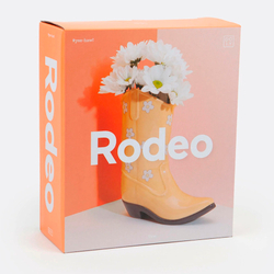 Ваза для цветов 22.5см Doiy Rodeo желтая
