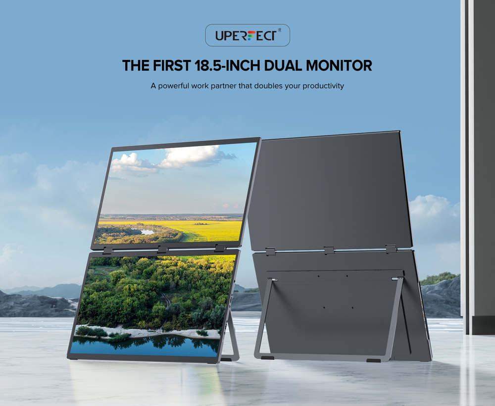 18.5" Портативный сенсорный игровой монитор UPERFECT UStaion Delta Plus Touch 1920x1080, 100 Гц, IPS