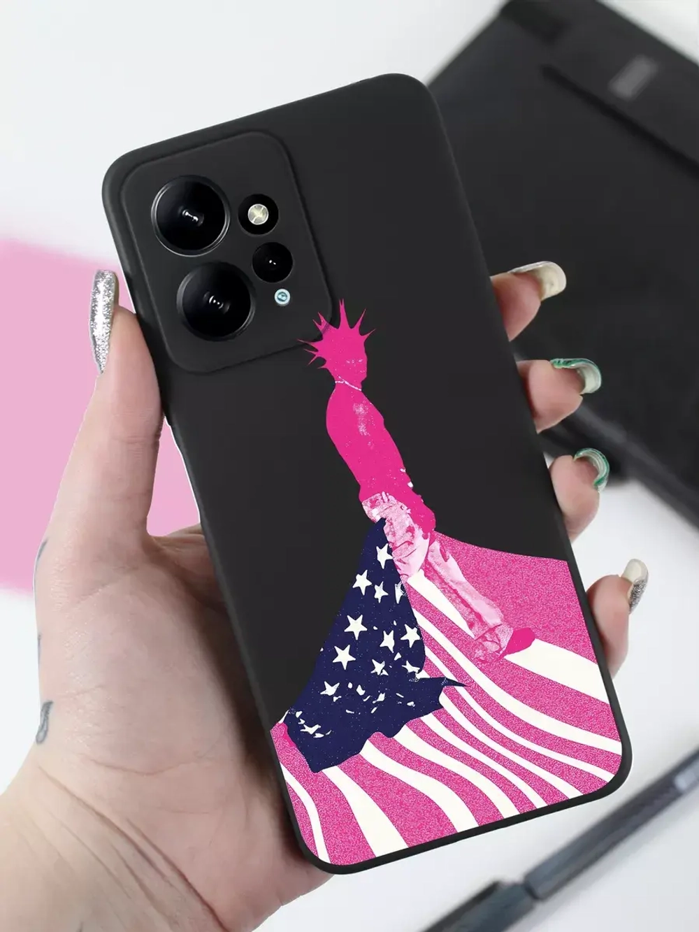 Чехол для Xiaomi Redmi Note 12 4G с принтом