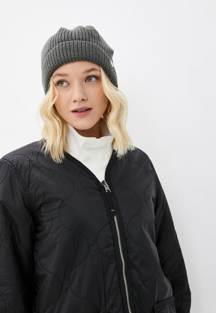 Шапка Alpha Industries Essential Watch Cap (Серая) Шапка Alpha Industries Essential Watch Cap (Серая)