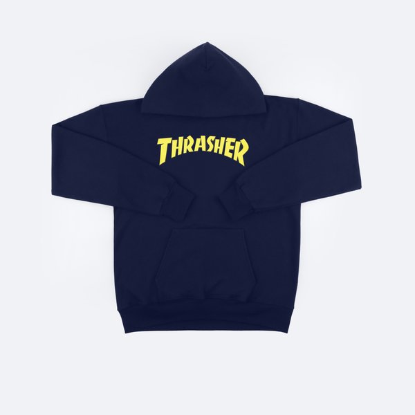 Худи Thrasher Cover Logo Hood (navy) артикул: - купить в магазине Дайс