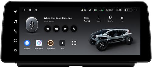 Магнитола для Toyota Corolla 210 2018-2024+ (все) - Teyes LUX ONE монитор 12.3" 2K QLED на Android 10, Быстрая, CarPlay, 4G SIM-слот