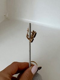 Серьги Бабочка Данаида
