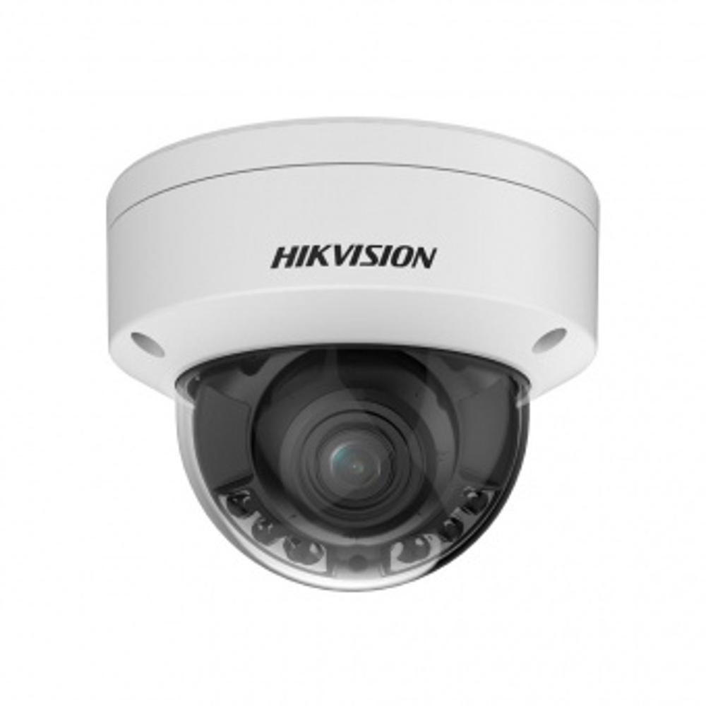 DS-2CD3766G2HT-LIZSU(2.7-13.5mm) Уличная купольная IP-камера с умной гибридной-подсветкой и функцией HEOP 6Мп Hikvision