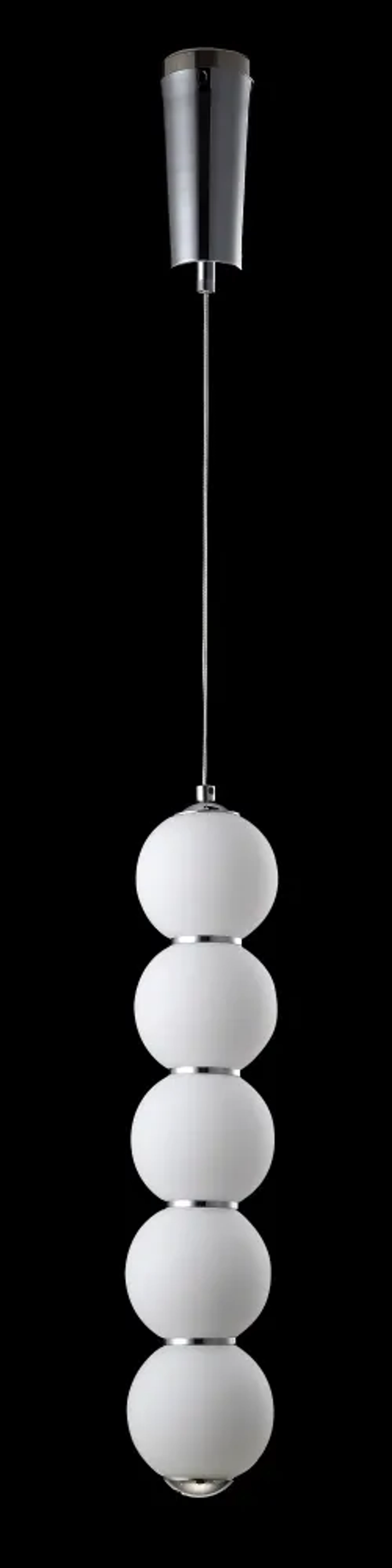 Светильник подвесной Crystal Lux DESI SP5 CHROME/WHITE