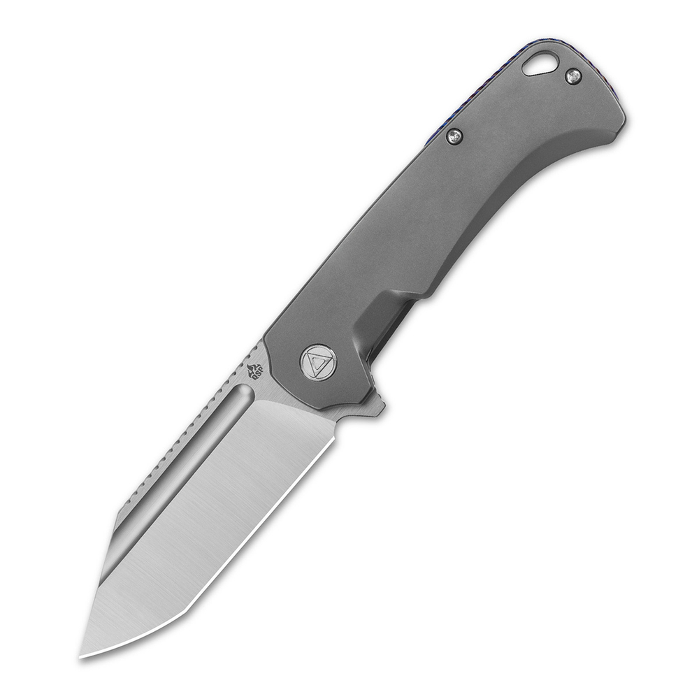 Нож складной QS143-A Rhino, рукоять титан, клинок M390
