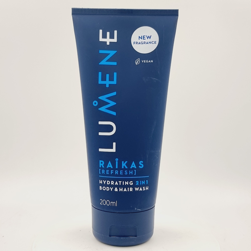 Lumene гель для душа мужской Raikas REFRESH 2 в 1, новый аромат, 200 мл (Из Финляндии)