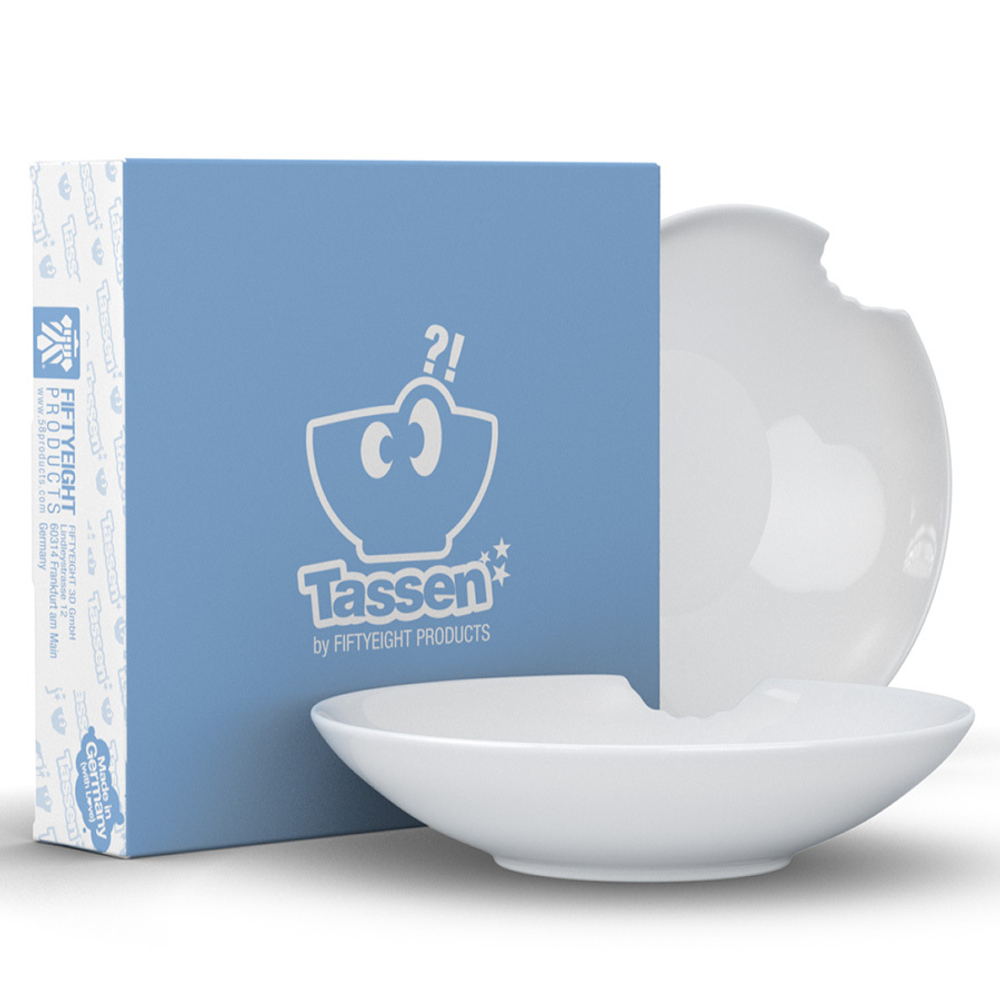 Набор глубоких тарелок tassen with bite, 2 шт, 18 см