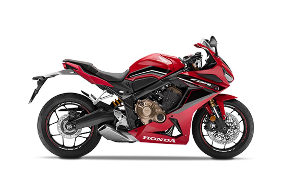 Мотоцикл Honda CBR650R e-clutch красный