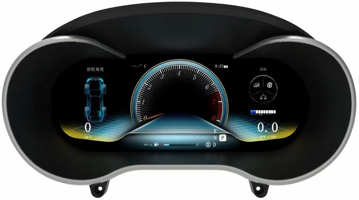 Электронная панель приборов Mercedes-Benz GLC 2014-2018 - 1301GLС с LCD / ЖК 12.3" экраном QLED