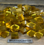 крупный план золотой смальты ArtWorker
