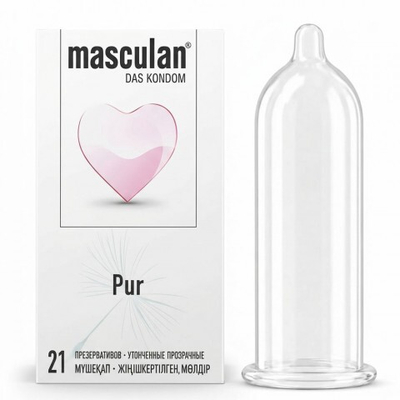 Презерватив Masculan Pur (утонченные прозрачные) 21 шт.