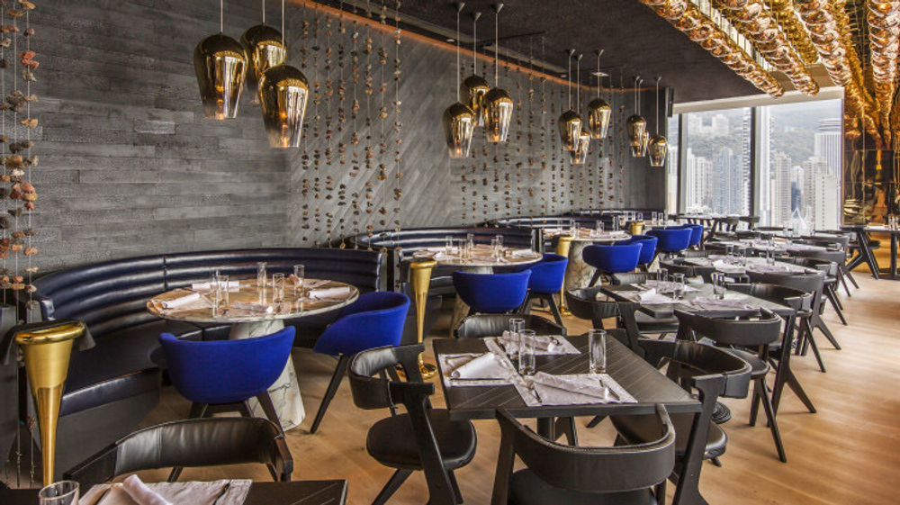Подвесной дизайнерский светильник  FADE от Tom Dixon (золотой)