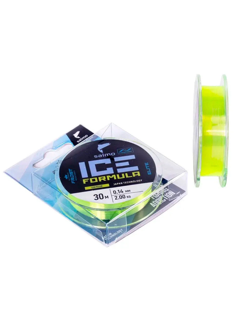Леска Elite ICE FORMULA Fluo Yellow 30 метров