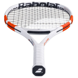 Теннисная ракетка Babolat Pure Strike Lite - white/red/black + Струны + Натяжка
