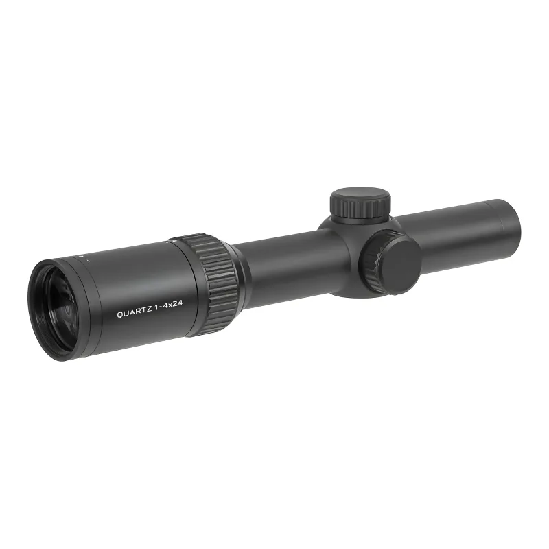 Прицел Gaut Quartz 1-4x24, сетка 65, без подсветки - вид сбоку со стороны объектива