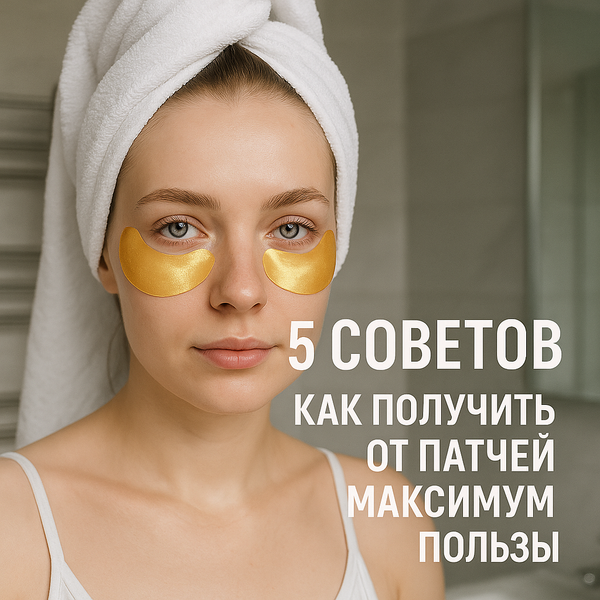 Получи от патчей для глаз максимум пользы!