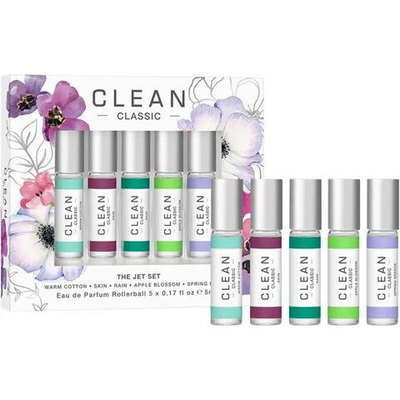 Подарочный набор Clean Classic Layering Rollerball EdP - 5 миниатюрных ароматов 5х5 мл.
