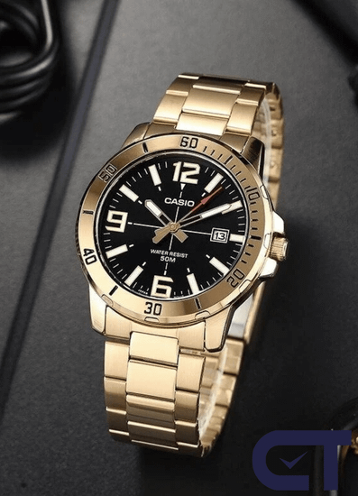 Casio MTP-VD01G-1B мужские кварцевые часы CASIO Collection